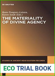 The Materiality of Divine Agency (Studies in Ancient Near Eastern Records (SANER), 8)