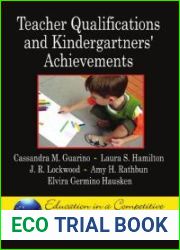Teacher Qualifications and Kindergartners| Achievements