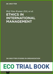 Ethics in International Management