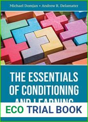 The Essentials of Conditioning and Learning