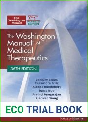 The Washington Manual of Medical Therapeutics 36th Edition