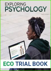 Exploring Psychology Twelfth Edition