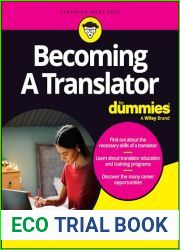 Becoming A Translator For Dummies (For Dummies (Business and Personal Finance))