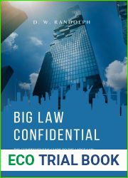 Big Law Confidential: The Comprehensive Guide to the Large Law Firm Work Experience in the U.S.