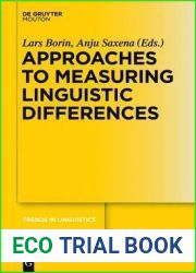 Approaches to Measuring Linguistic Differences