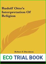 Rudolf Otto|s Interpretation Of Religion