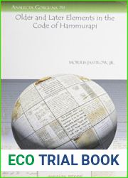 Older and Later Elements in the Code of Hammurapi (Analecta Gorgiana)