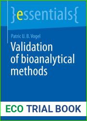 Validation of Bioanalytical Methods (essentials)