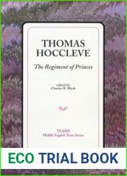 Thomas Hoccleve: The Regiment of Princes (TEAMS Middle English Texts)