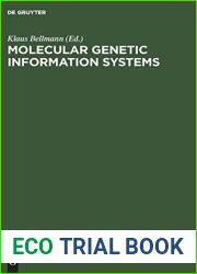 Molecular Genetic Information Systems: Modelling and Simulation (German Edition)