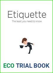 Etiquette: the least you need to know