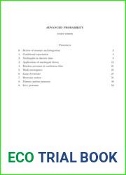 Advanced Probability