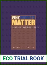 Why Budgets Matter
