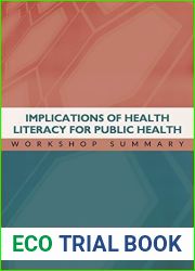 Implications of Health Literacy for Public Health: Workshop Summary