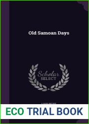 Old Samoan Days