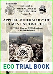 Applied Mineralogy of Cement and Concrete (Reviews in Mineralogy and Geochemistry)