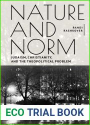 Nature and Norm: Judaism, Christianity, and the Theopolitical Problem (New Perspectives in Post-Rabbinic Judaism)
