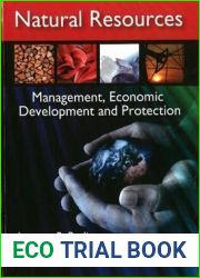 Natural Resources: Management, Economic Development and Protection