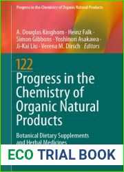 Progress in the Chemistry of Organic Natural Products 122: Botanical Dietary Supplements and Herbal Medicines