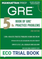 5 lb. Book of GRE Practice Problems (Manhattan Prep 5 lb Series)