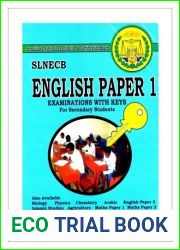 English paper 1. Examinations with keys for secondary students