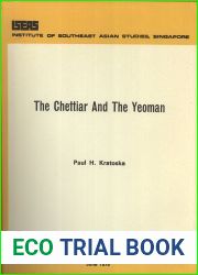 The Chettiar and the Yeoman: British Cultural Categories and Rural Indebtedness in Malaya (Occasional Paper)