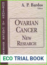 Ovarian Cancer: New Research (Horizons in Cancer Research)