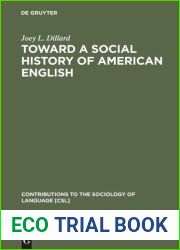 Toward a Social History of American English