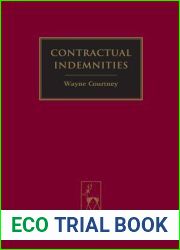 Contractual Indemnities (Hart Studies in Private Law)