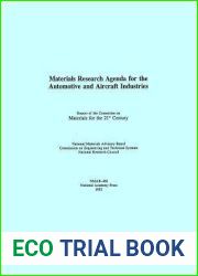 Materials Research Agenda for the Automobile and Aircraft Industries