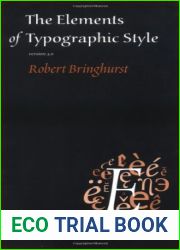 The Elements of Typographic Style