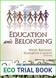 Education and Belonging (Education in a Competitive and Globalizing World)