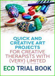 Quick and Creative Art Projects for Creative Therapists with (Very) Limited Budgets