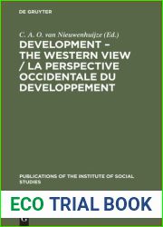 Development - The Western View La Perspective Occidentale du Developpement
