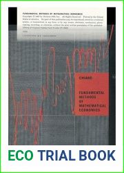 Fundamental Methods of Mathematical Economics by Alpha C. Chiang