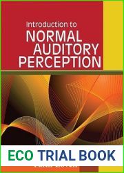 Introduction to Normal Auditory Perception