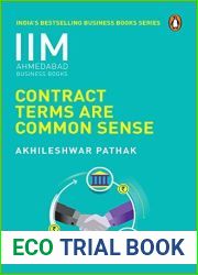 Contract Terms Are Common Sense: IIMA Series
