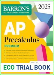 AP Precalculus Premium, 2025: Prep Book with 3 Practice Tests + Comprehensive Review + Online Practice (Barron|s AP Prep)