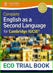 Complete English as a Second Language for Cambridge IGCSE(R): Student Book (English As a Second Language for Cambridge Igcserg) by Dean Roberts (2014-03-06)