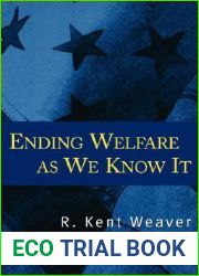 Ending Welfare as We Know It