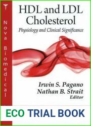 HDL and LDL Cholesterol: Physiology and Clinical Significance (Biochemistry Research Trends Series)