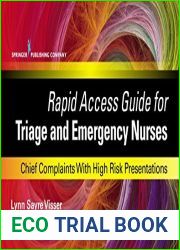 Rapid Access Guide for Triage and Emergency Nurses: Chief Complaints with High Risk Presentations