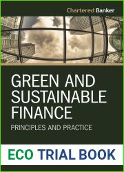 Green and Sustainable Finance: Principles and Practice (Chartered Banker Series Book 6)