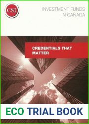 Investment Funds in Canada