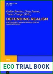 Defending Realism: Ontological and Epistemological Investigations (Eide, 7)