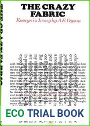 The Crazy Fabric: Essays In Irony