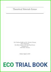 Theoretical Materials Science