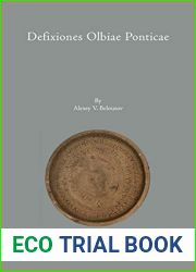 Defixiones Olbiae Ponticae (Colloquia Antiqua, 30)