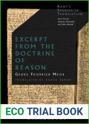 Excerpt from the Doctrine of Reason (Kant|s Sources in Translation)