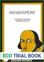 Shakespeare: A Critical Study of His Mind and Art